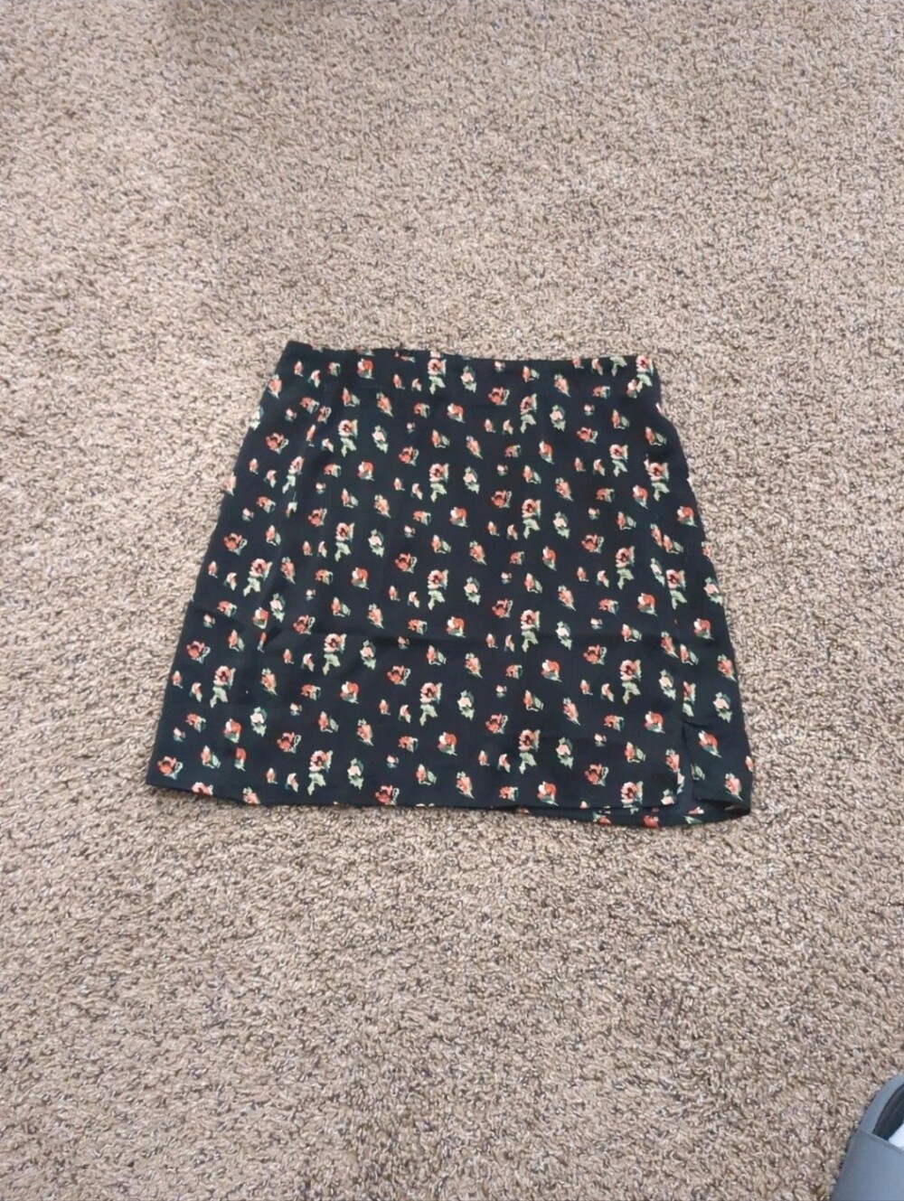 floral skirt